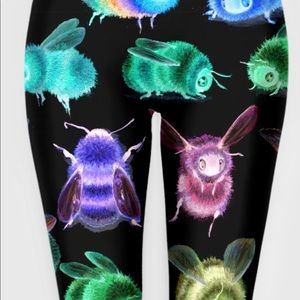 Camilla d’Errico Inverse Fuzzy Bee Leggings